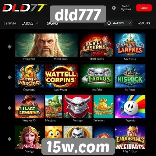 Popularidade dos jogos no dld777 entre usuários
